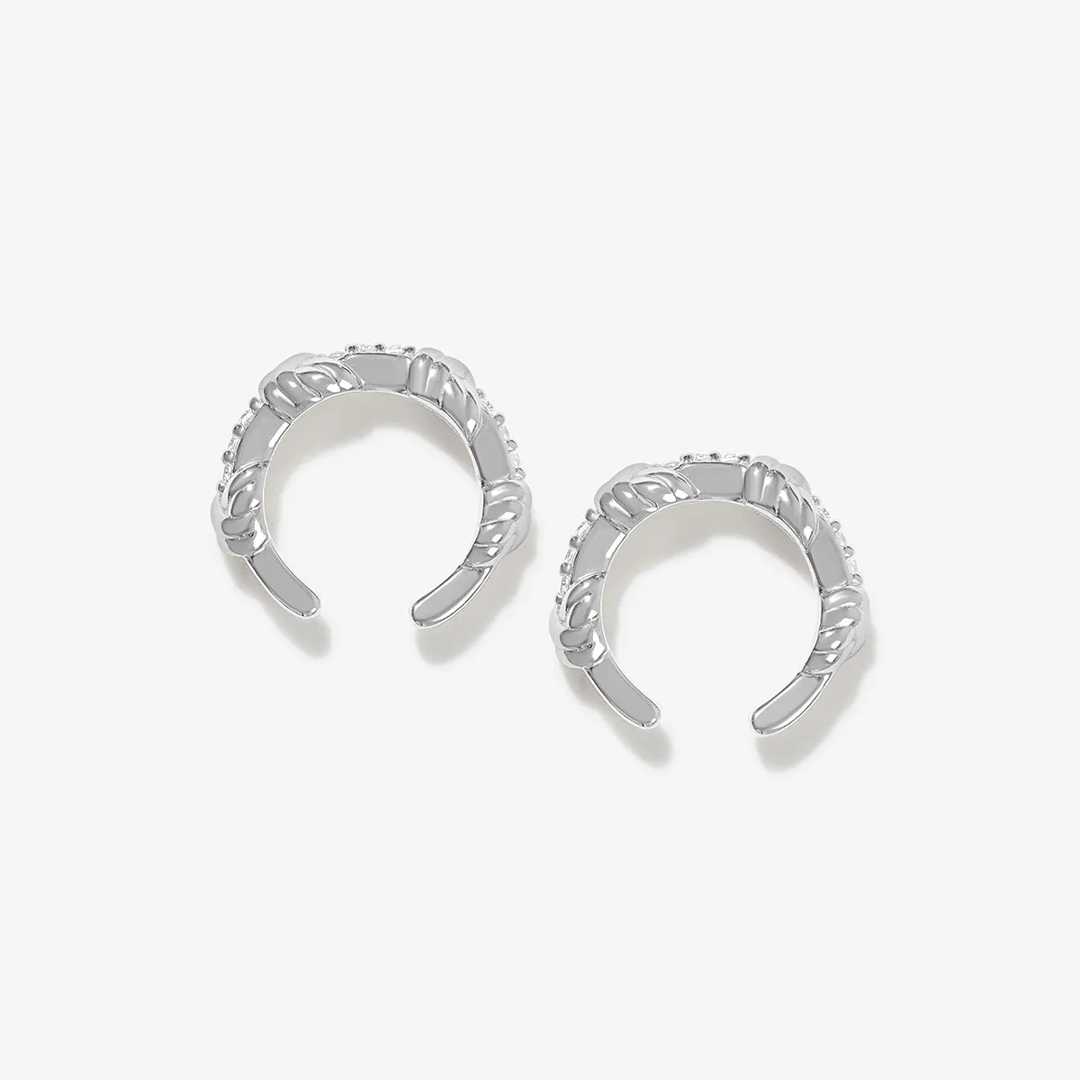 Khalib triple knot ear cuffs