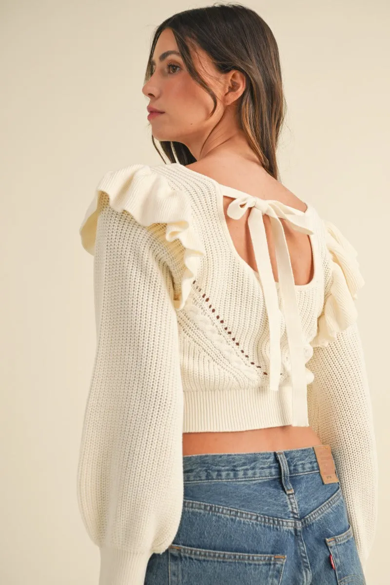 Knit Crop Top Clara