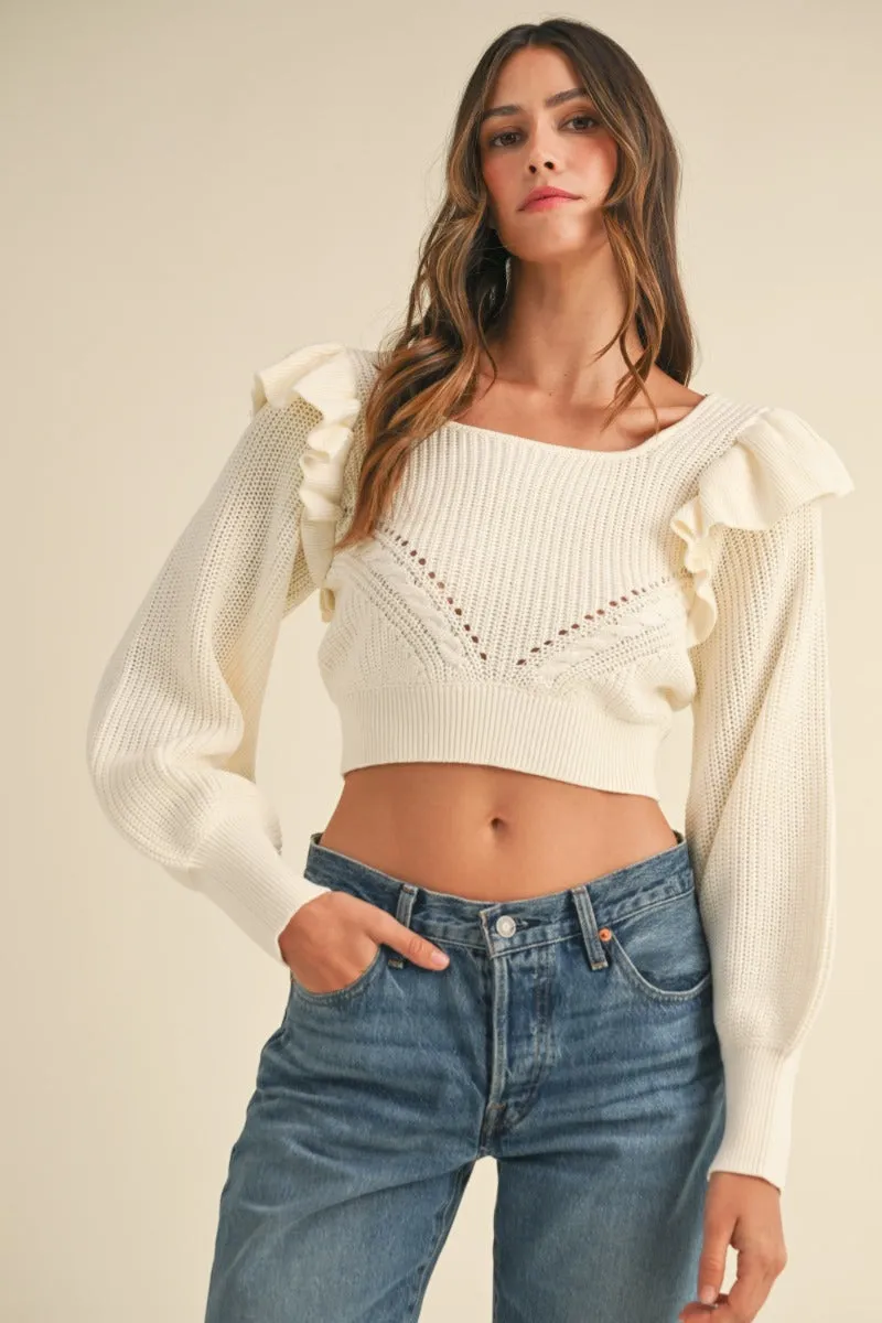 Knit Crop Top Clara