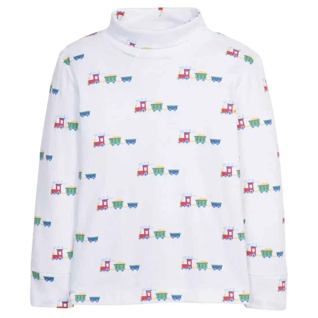 Little English Boys Printed Turtleneck Trains