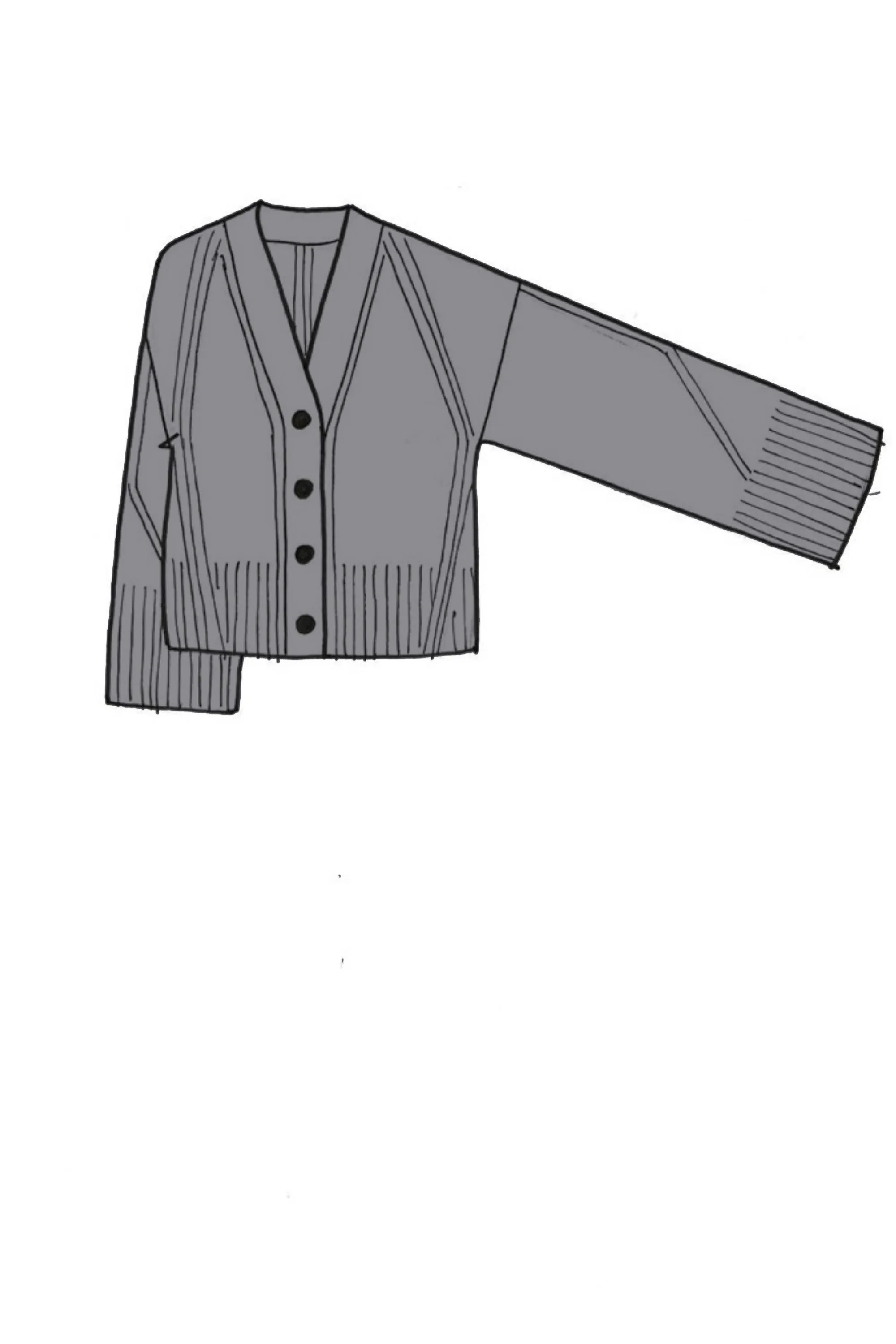 Lofty Cashmere Cardigan - Made to Order