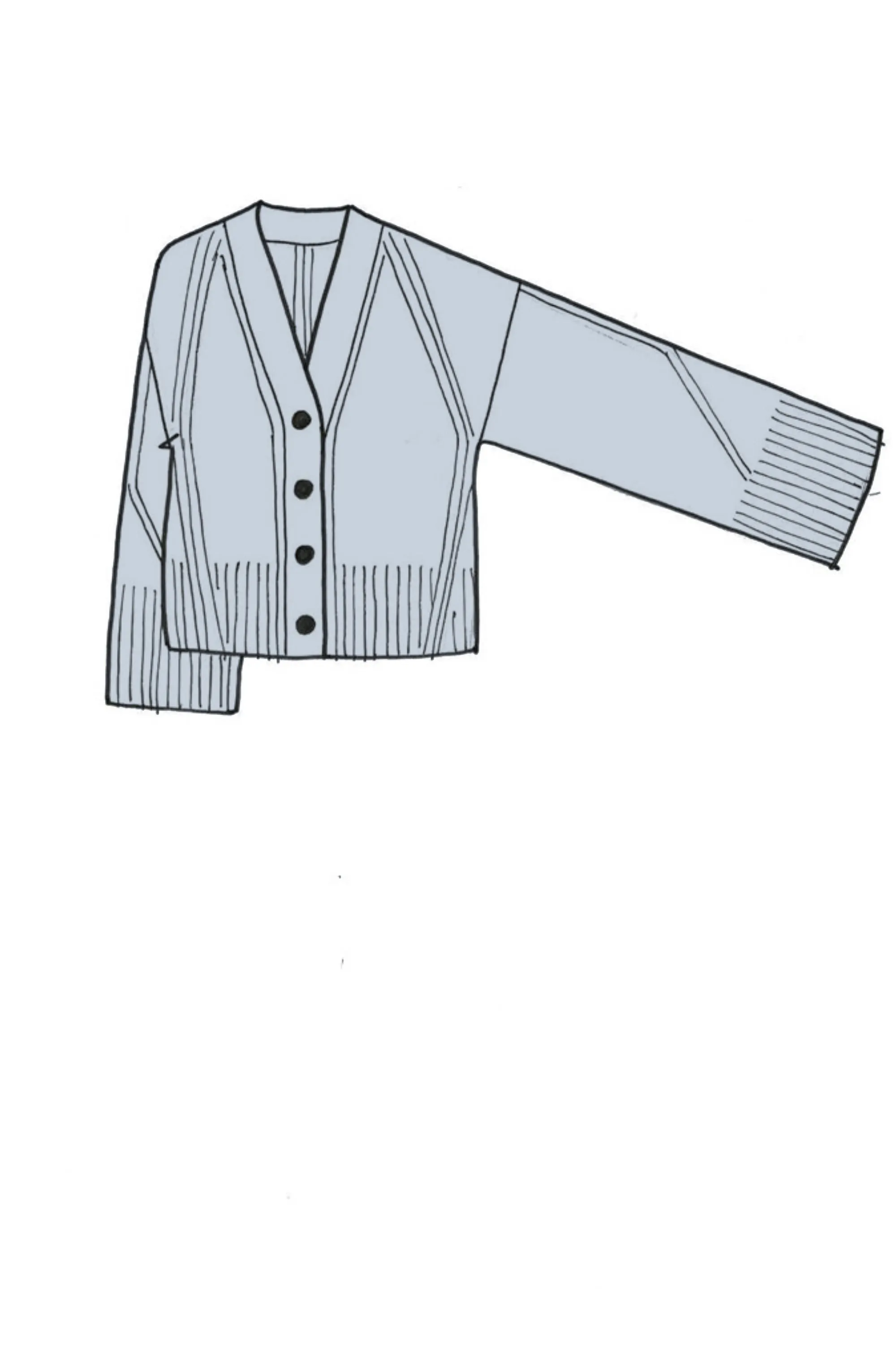 Lofty Cashmere Cardigan - Made to Order
