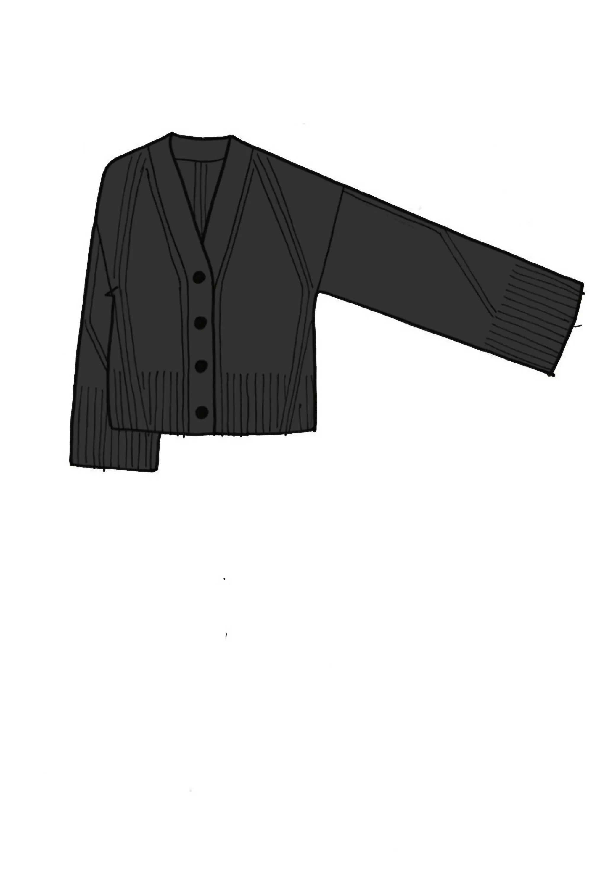Lofty Cashmere Cardigan - Made to Order