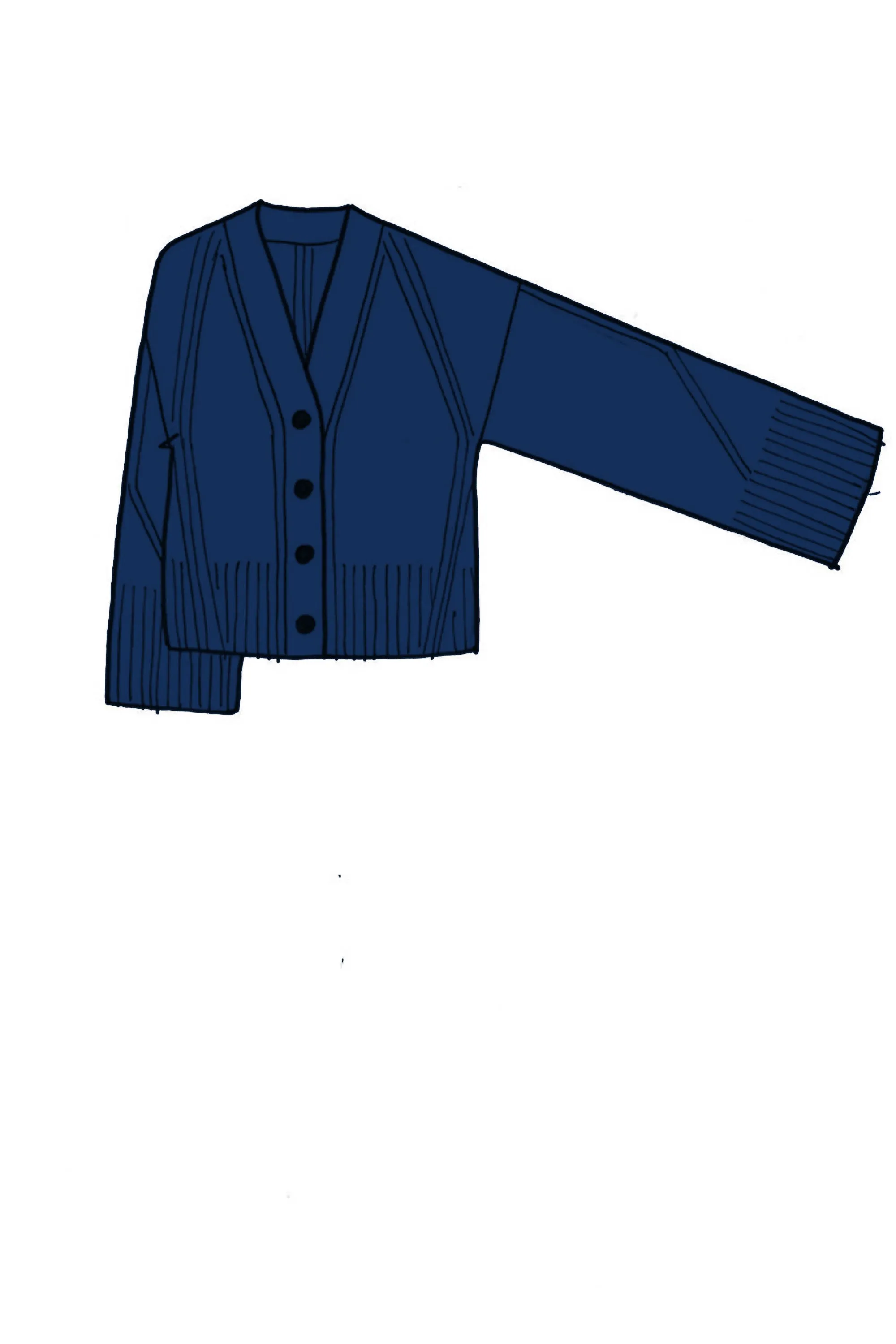 Lofty Cashmere Cardigan - Made to Order