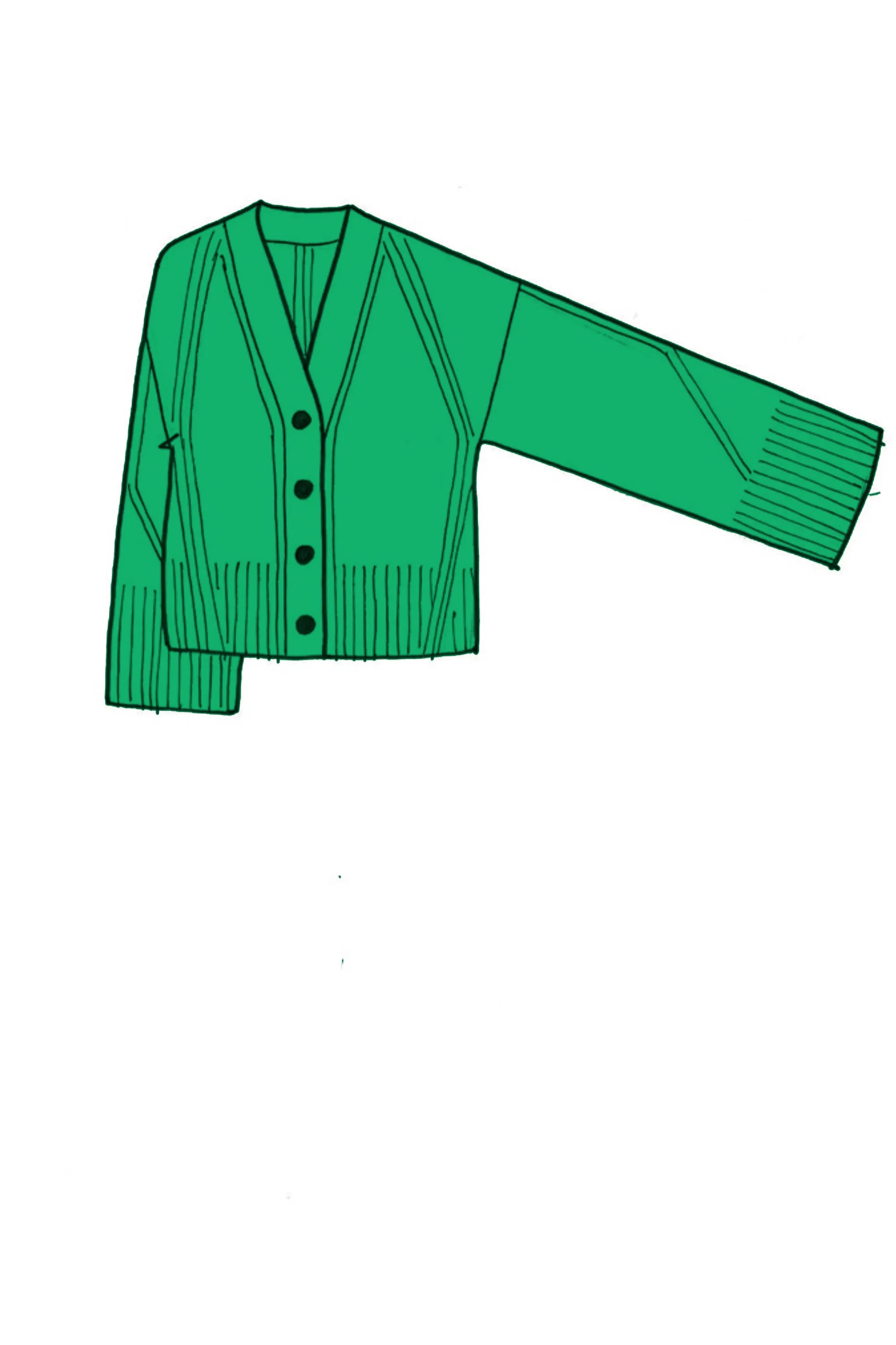 Lofty Cashmere Cardigan - Made to Order