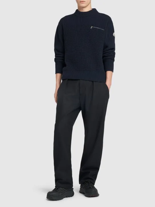 Moncler   Virgin wool &amp; cashmere sweater 