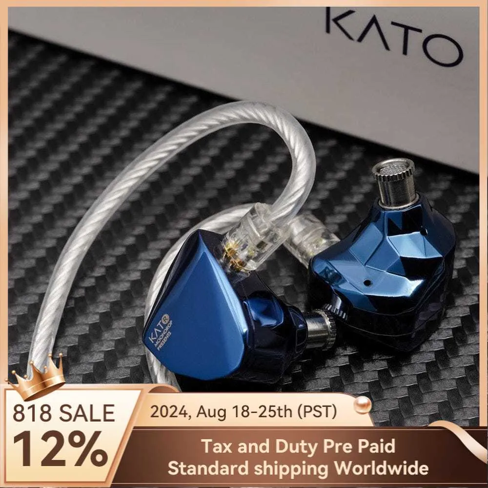Moondrop Kato Flagship ULT Dynamic Driver In Ear Earphone