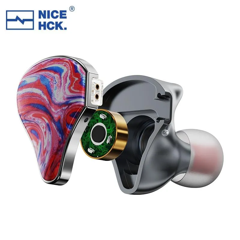 NiceHCK Topguy Flagship Titanium Magnesium In-Ear Earphone
