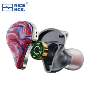 NiceHCK Topguy Flagship Titanium Magnesium In-Ear Earphone