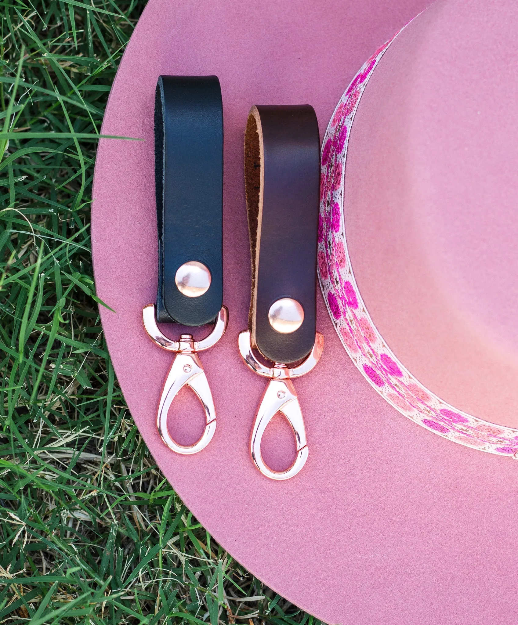 Nomad Leather Key Chain