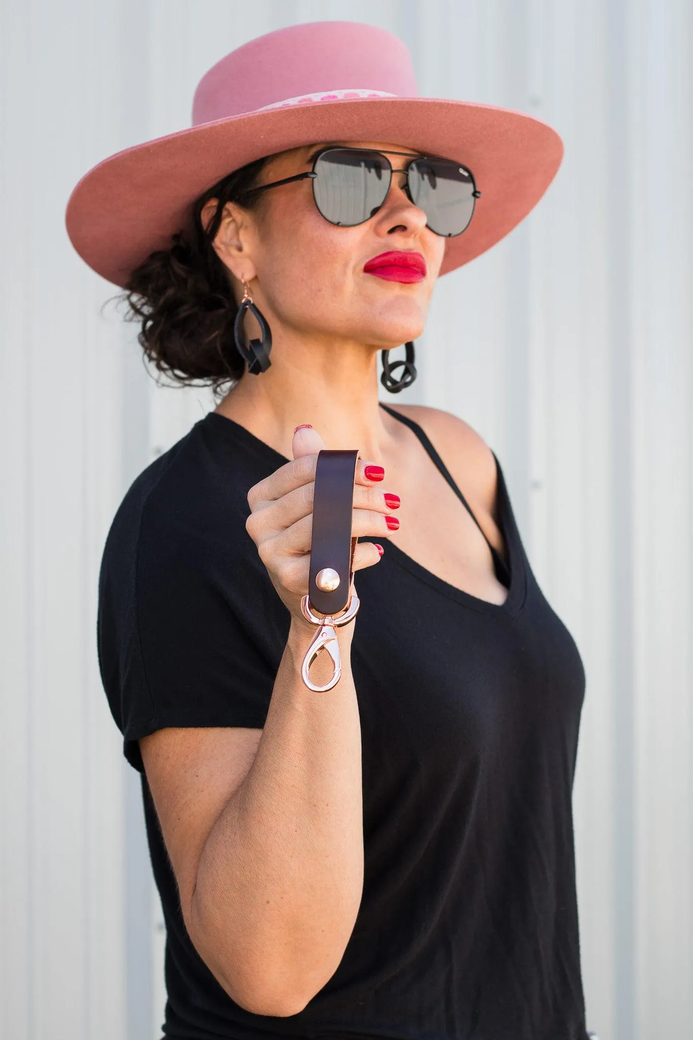 Nomad Leather Key Chain