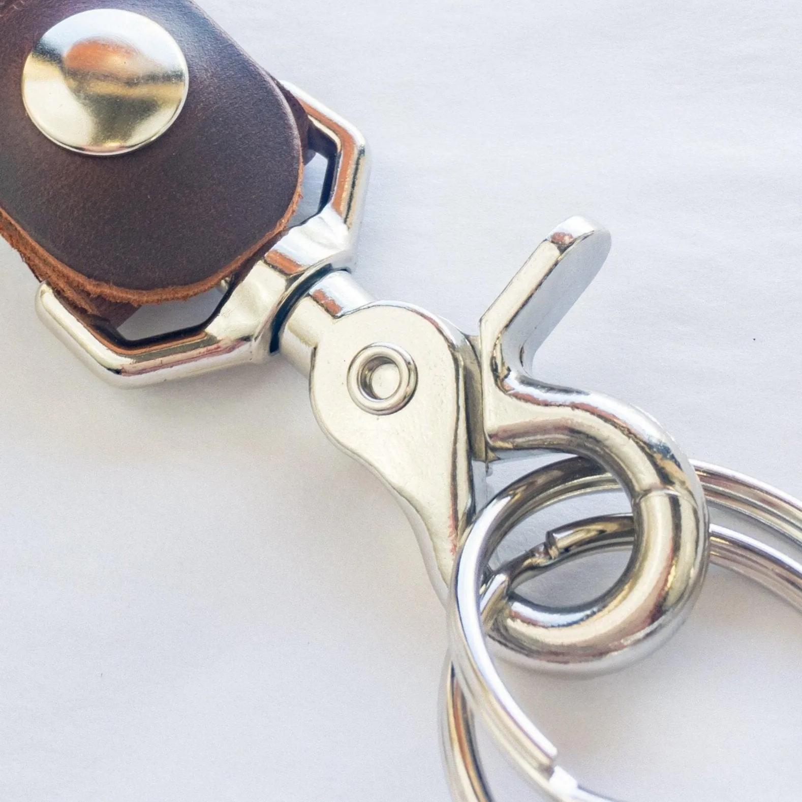 Nomad Leather Key Chain