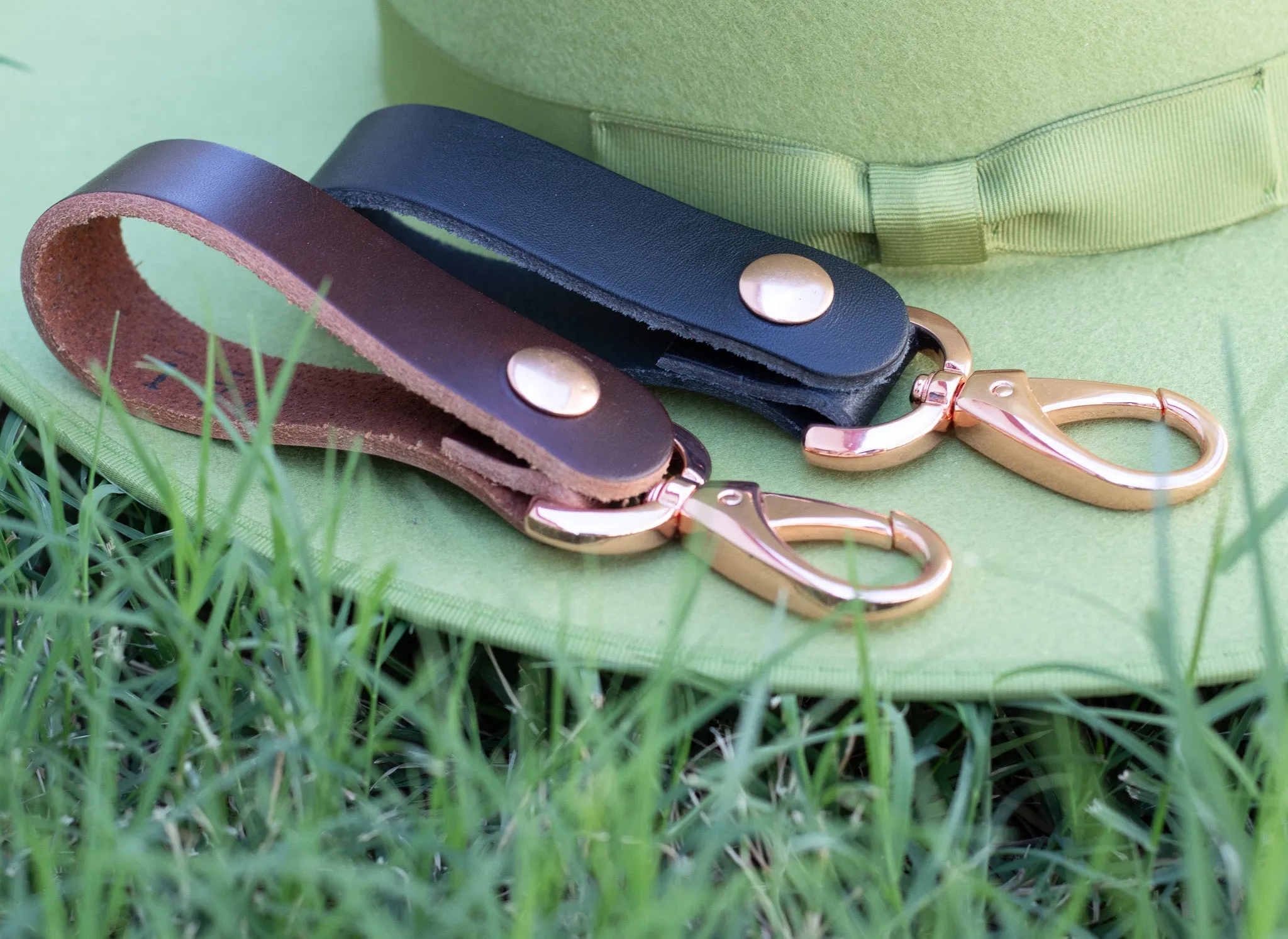 Nomad Leather Key Chain
