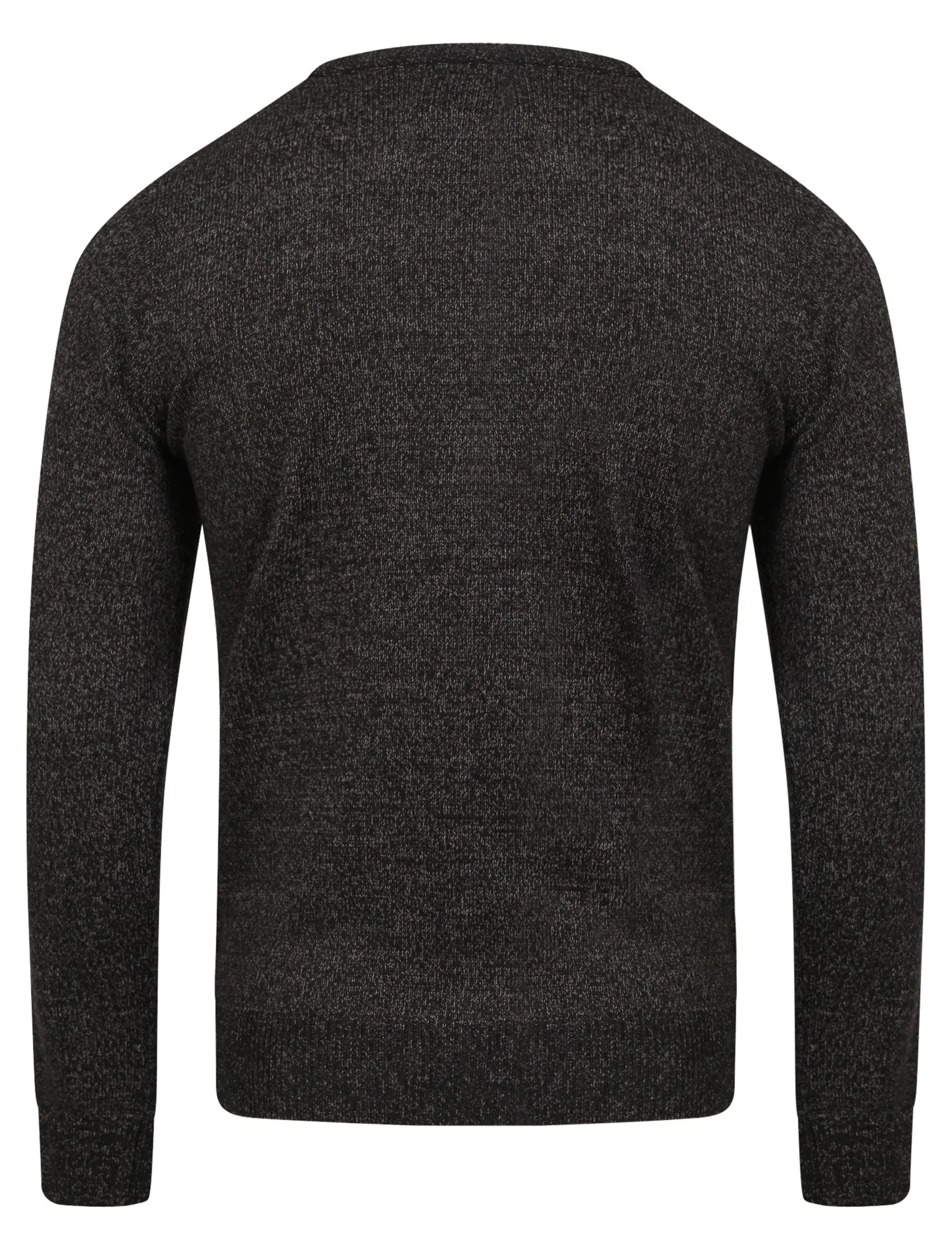 Novelty Christmas Jumper In Castlerock & Black - Season's Greeting