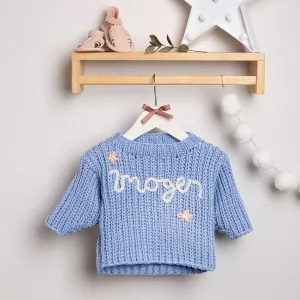 Personalised Baby Jumper Knitting Kit