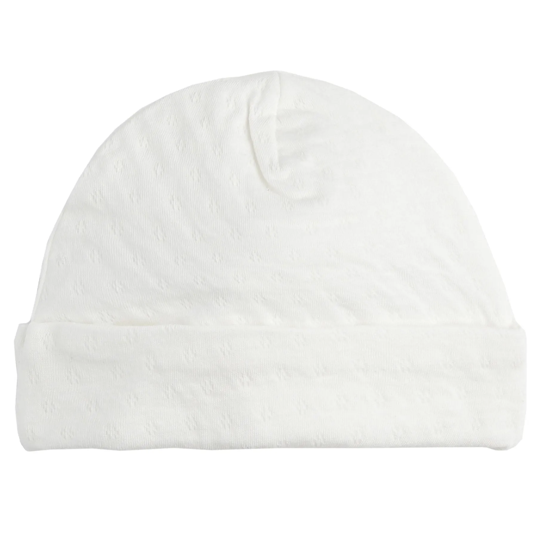 Pointelle Knit Hat