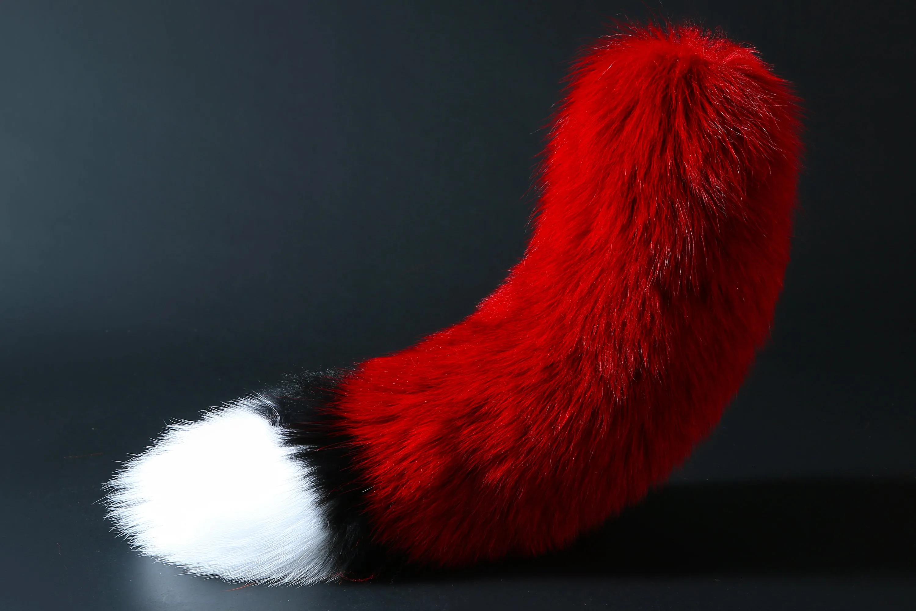 Red fox tail and ear set fox ear and tail cosplay wolf tail and ear cat tail cat ear anime cosplay kitten earsand tail kittenplay Halloween