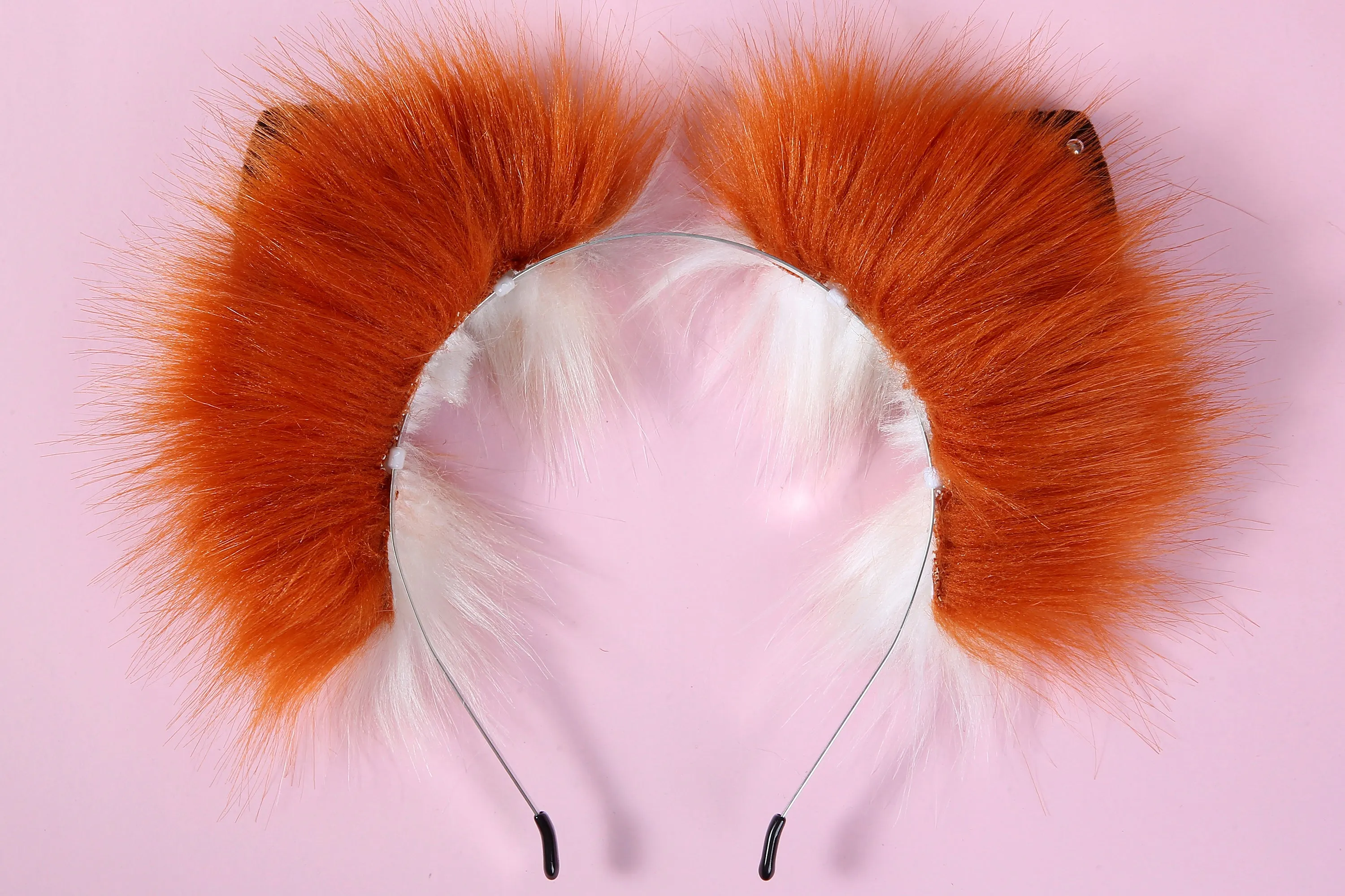 red fox tail plug and ear set fox ear fluffy wolf tail butt plug tail buttplug wolf ear petplay sextoy anal plug tail cat tail plug mature