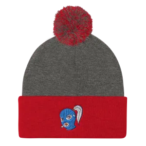 REDEYE QUEENZ Pom Pom Knit Cap