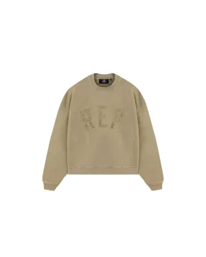 Rep Applique Sweater - Fawn