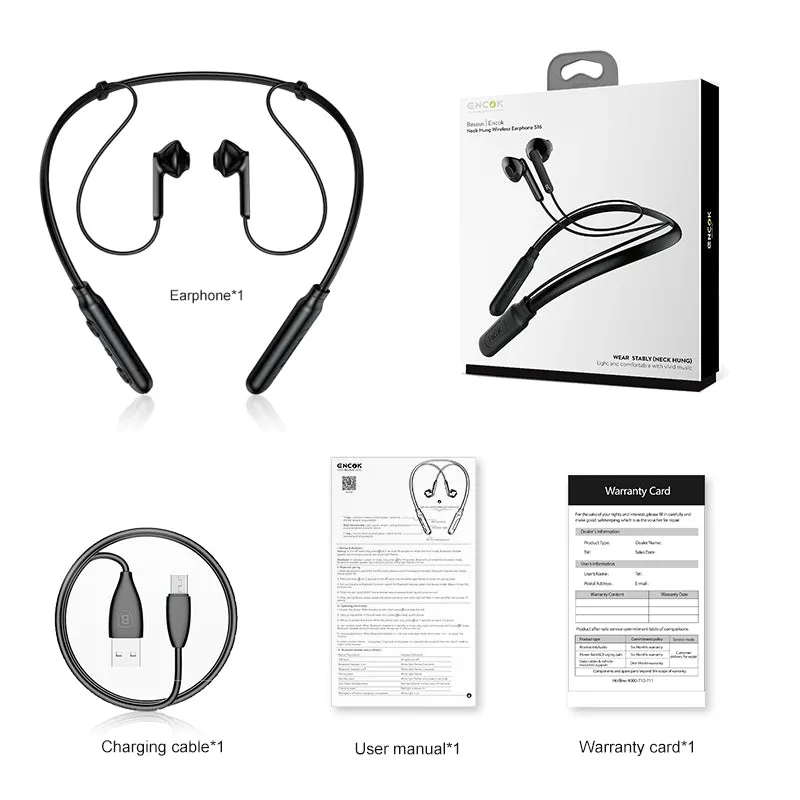 S16 Wireless Earphones with Mic