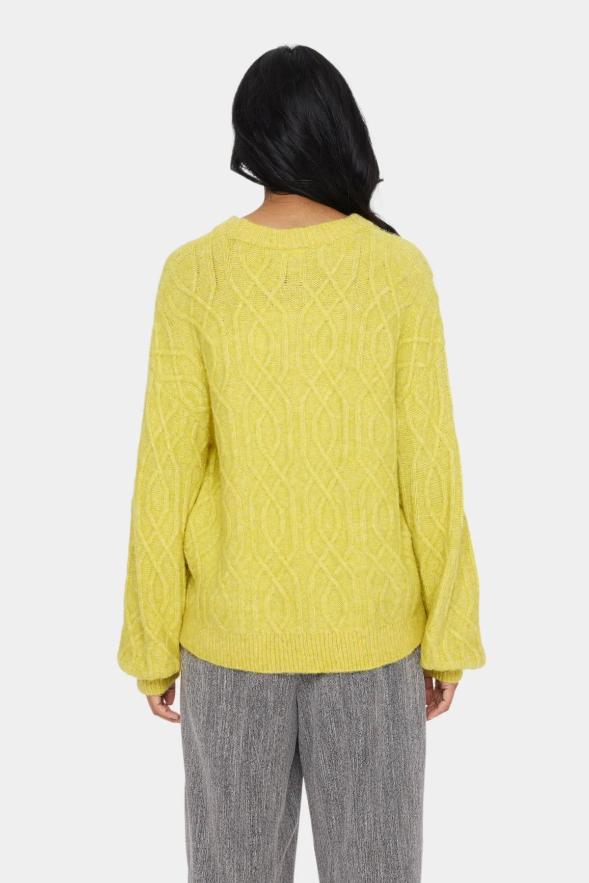Saint Tropez Geeta Pullover in Celery Melange