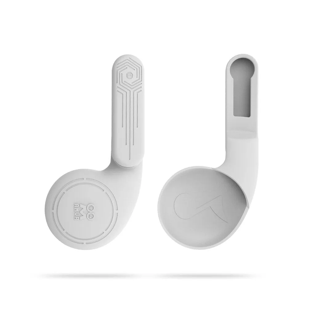 Silicone Ear Muffs - White and Black | for Quest 2