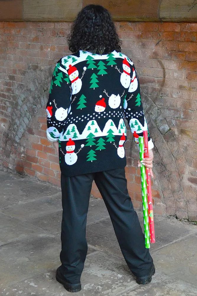 Snowmen Christmas Knit Jumper