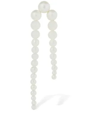 Sophie Bille Brahe   Lx Perle Nuit mono earring 