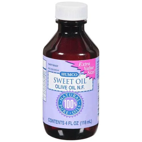 Sweet Oil For Ear Wax Removal, 4 oz
