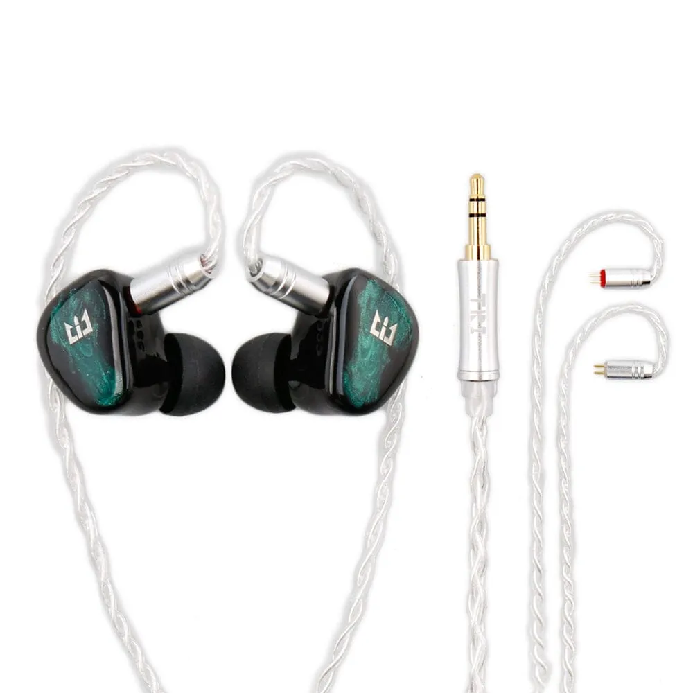 TRI Star River 2DD In-Ear Monitor 2Pin Wired Earphone