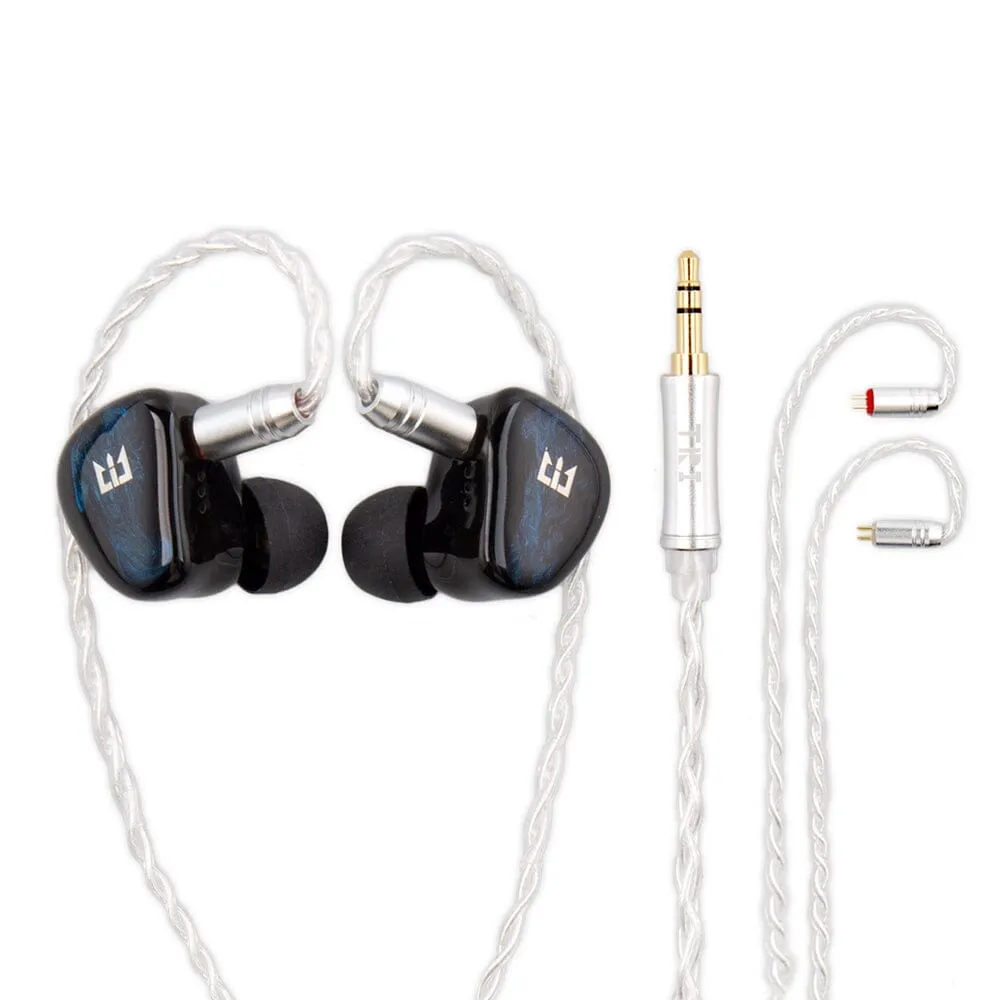 TRI Star River 2DD In-Ear Monitor 2Pin Wired Earphone