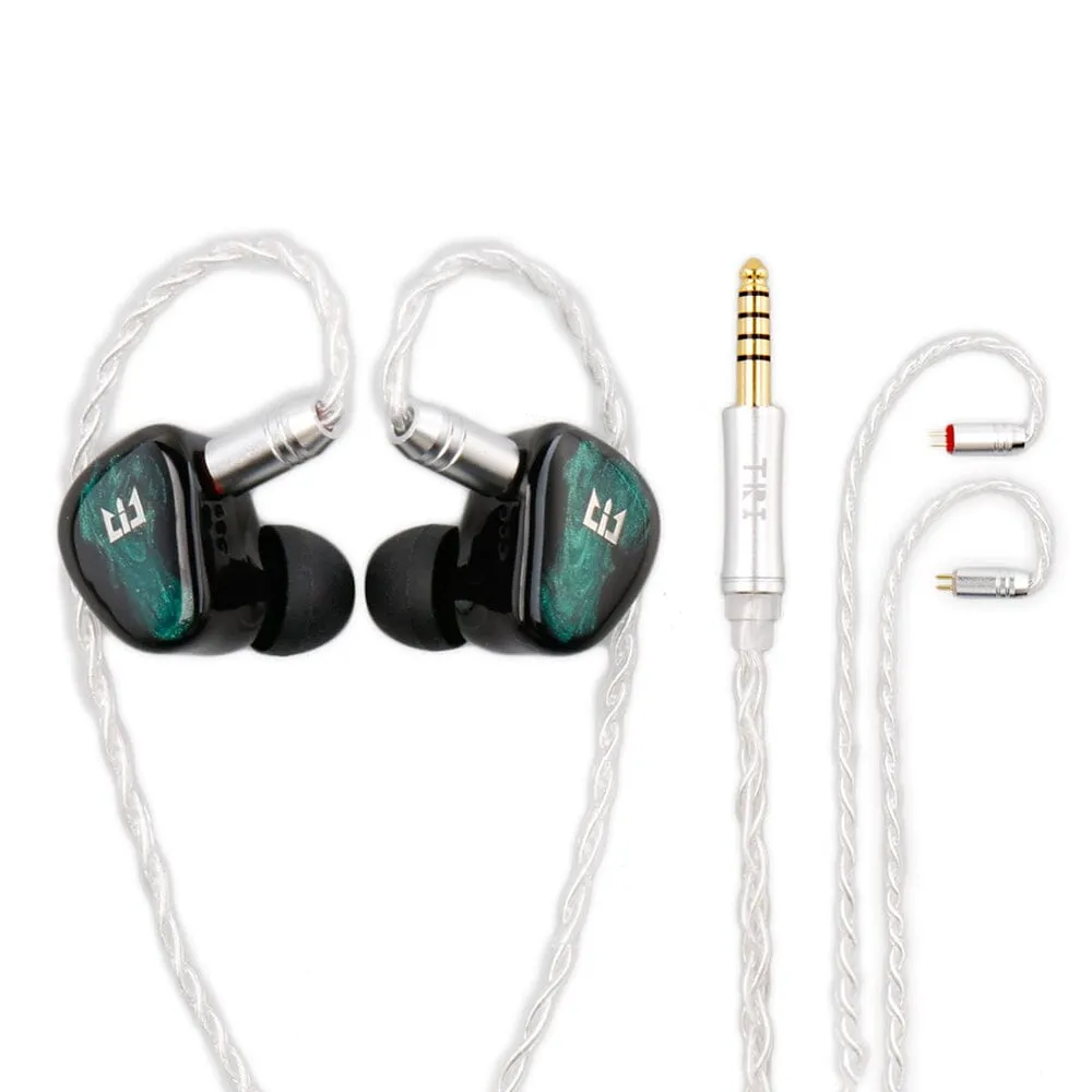 TRI Star River 2DD In-Ear Monitor 2Pin Wired Earphone