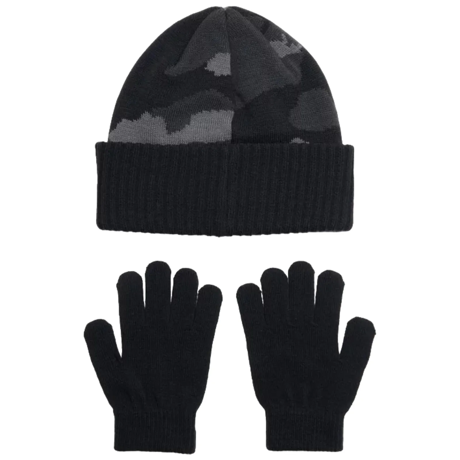 Under Armour Junior Beanie Hat & Glove Set