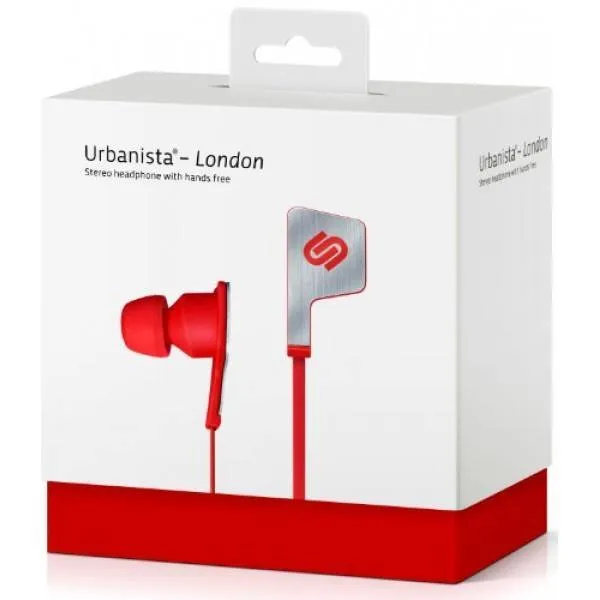 Urbanista London In-Ear Headphones - Red