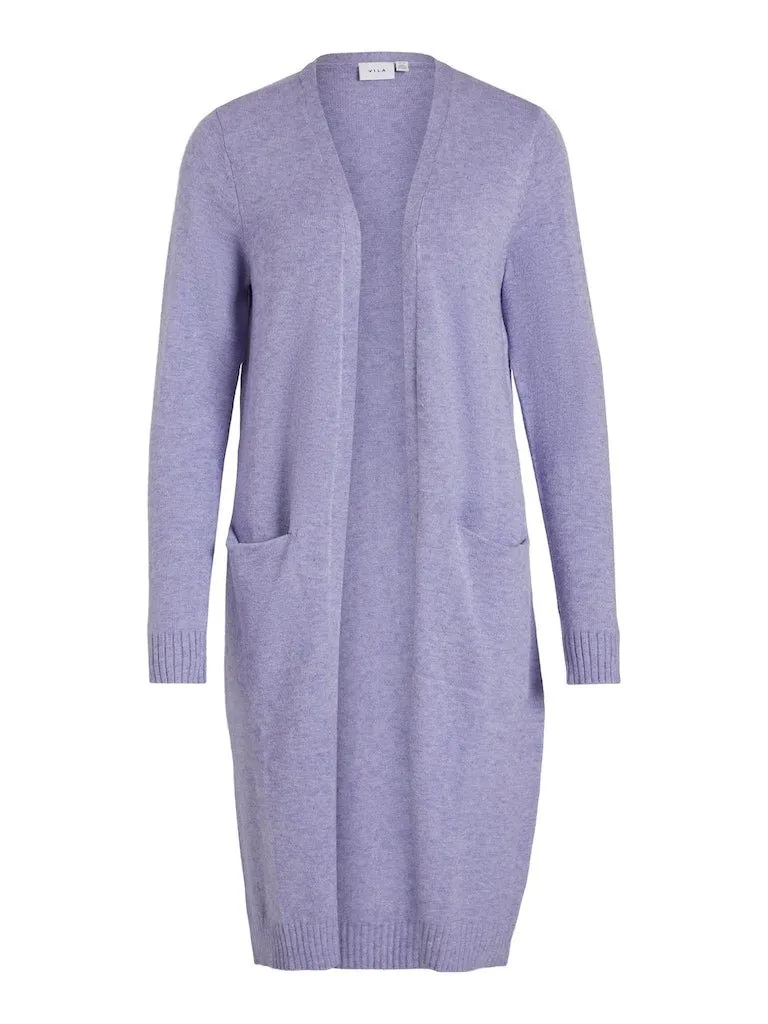 Vila Viril - Lang cardigan