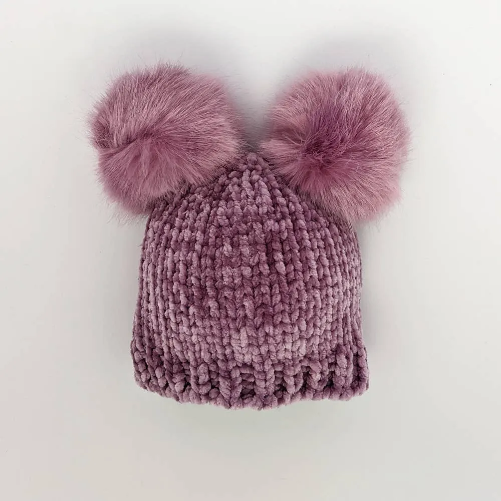 Wisteria Chenille Beanie Hat