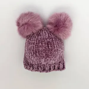 Wisteria Chenille Beanie Hat